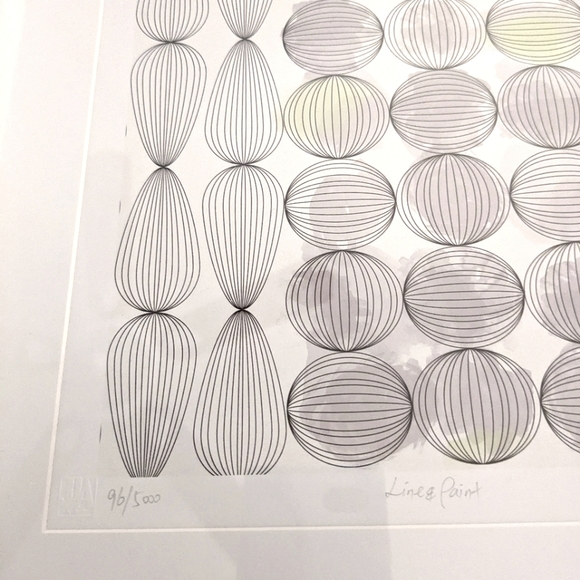 Original Two Piece Set Signed Evangeline Contemporary Prints - Picture 5 of 6